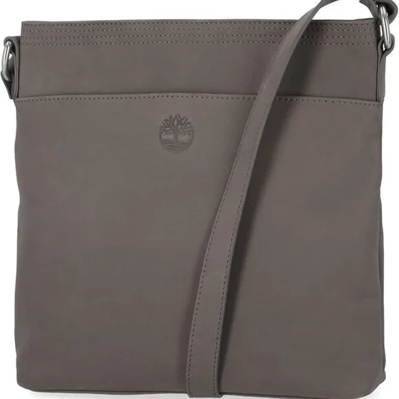 Leather Crossbody Purse Womens 11.5x3x11 Zippered Shoulder Bag Travel Organizer - Picture 1 of 4